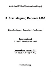 3. Praxistagung Deponie 2008