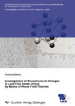 Investigations of Microstructural Changes in Lead-Free Solder Alloys by Means of Phase Field Theories