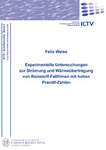 Experimentelle Untersuchungen zur Strömung und Wärmeübertragung von Reinstoff-Fallfilmen mit hohen Prandtl-Zahlen