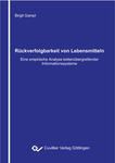 Rückverfolgbarkeit von Lebensmitteln
