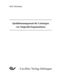Qualitätsmanagement für Leistungen von Nonprofit-Organisationen