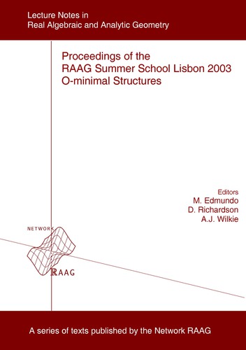 Lecture Notes in Real Algebraic and Analytic Geometry