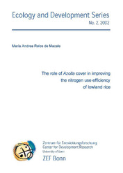 The Role of Azolla Cover in Improving the Nitrogen Use Efficiency of Lowland Rice