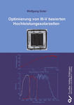 Optimierung von III-V basierten Hochleistungssolarzellen