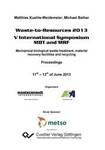 Waste-to-Resources 2013