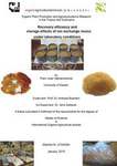 Recovery efficency and storage effects of ion exchange resins under laboratory conditions