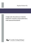 A high-order discontinuous Galerkin method for unsteady compressible flows with immersed boundaries