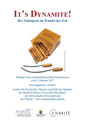 It‘s Dynamite! Der Nobelpreis im Wandel der Zeit