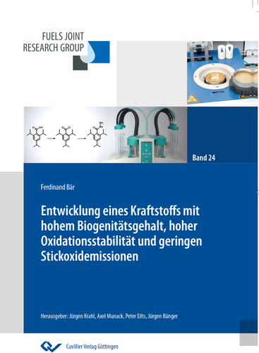 Entwicklung eines Kraftstoffs mit hohem Biogenitätsgehalt, hoher Oxidationsstabilität und geringen Stickoxidemissionen
