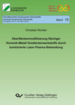 Oberflächenmodifizierung flächiger Keramik-Metall Gradientenwerkstoffe durch kombinierte Laser-Plasma-Behandlung