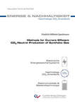 Methods for Current Efficient CO₂-Neutral Production of Synthetic Gas
