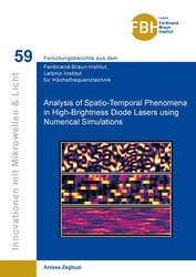 Analysis of Spatio-Temporal Phenomena in High-Brightness Diode Lasers using Numerical Simulations
