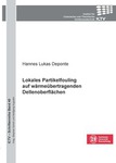 Lokales Partikelfouling auf wärmeübertragenden Dellenoberflächen