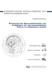 Erkennung der Querungsintention von Fußgängern für das automatisierte Fahren im städtischen Umfeld