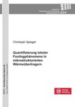 Quantifizierung lokaler Foulingphänomene in mikrostrukturierten Wärmeübertragern